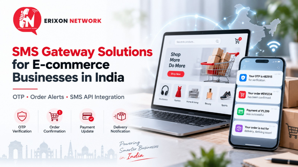 SMS Gateway Solutions for E-commerce Businesses in India